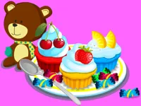 image Cooking Colorful Cupcakes