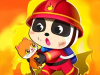 image Little Panda Fireman
