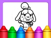 Animal Crossing Coloring Pages