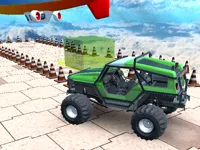image Impossible Sky Car Parking Simulation