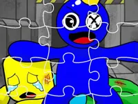 image Rainbow Friend Cartoon Jigsaw
