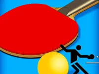 image Stickman Ping Pong Match