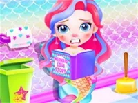 image Baby Mermaid Caring Game