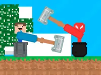 Stickman vs Noob Hammer
